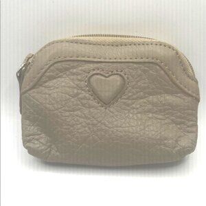 Brighton Heart-Embellished Leather Coin Purse